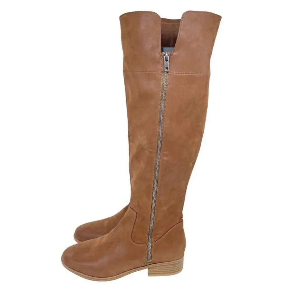 Mia Women's Carsyn Knee High Tall Western Coastal Cowgirl Boots Brown‎ Size 8M